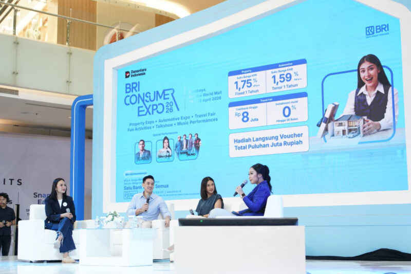 PT Bank Rakyat Indonesia (Persero) Tbk kembali menggelar BRI Consumer Expo 2026 di Kota Surabaya