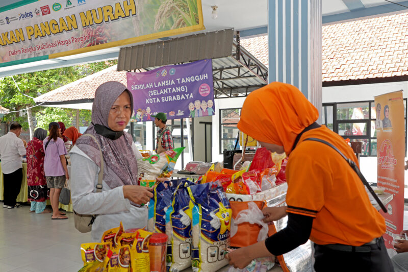 GPM di Lidah Wetan, Warga Surabaya Tak Buang Waktu