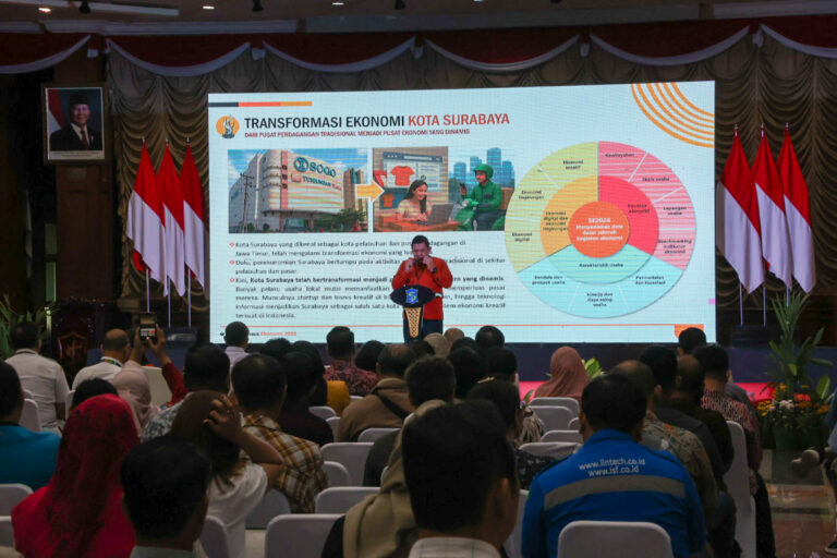 Pelaksanaan Sensus Ekonomi 2026 dengan menggelar sosialisasi dan pengisian mandiri di Gedung Sawunggaling