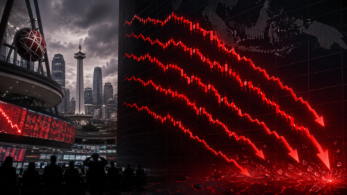5 saham anjlok tajam sebelum libur bursa, dipimpin TPIA, SHIP, SGRO, NZIA, dan YOII saat IHSG ikut melemah.