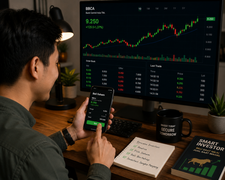 Cara Beli Saham untuk Pemula Tanpa Bingung