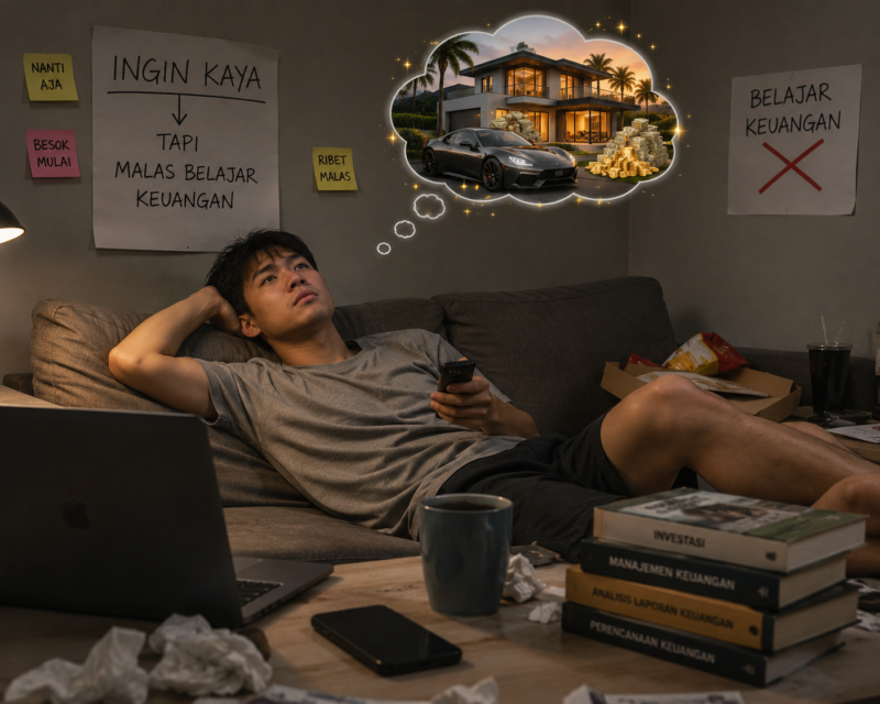 Ingin Kaya, Tapi Malas Belajar Keuangan
