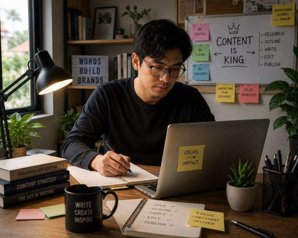 Bisnis Online Butuh Content Writing, Ini Alasannya