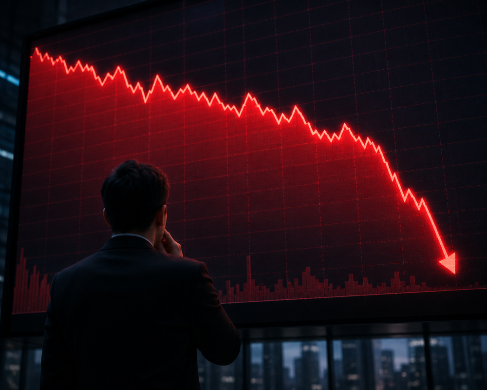 5 Saham Ambruk Parah Saat IHSG Tertekan Siang Ini