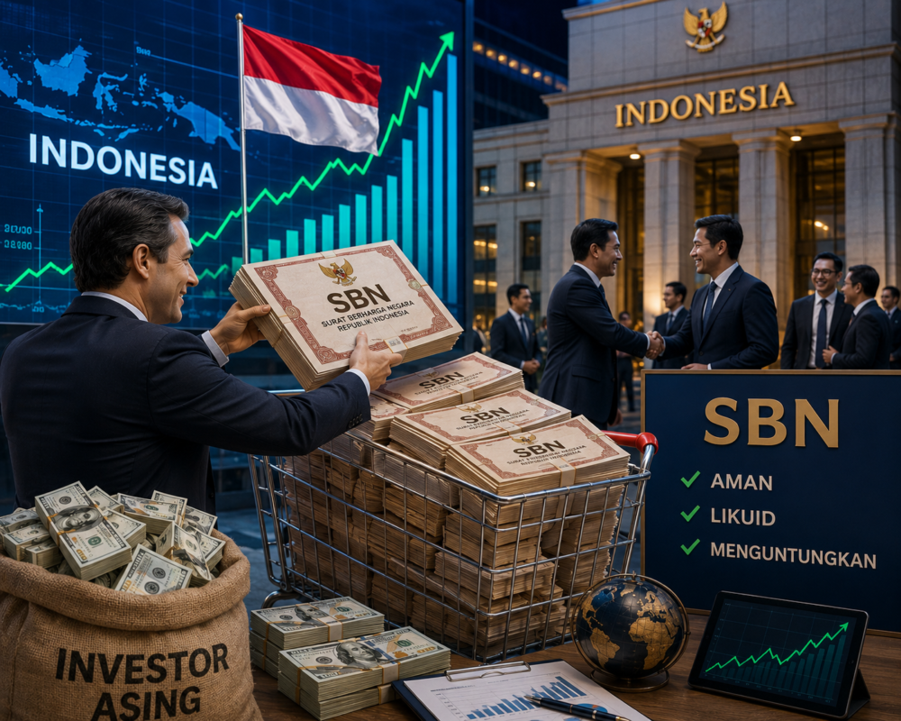 Asing Kembali Masuk ke SBN Pada Kuartal II