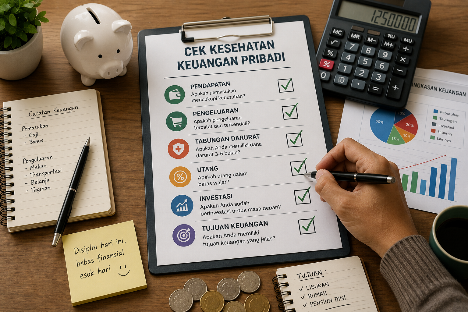 Cara Cek Kesehatan Keuangan Pribadi dalam 10 Menit