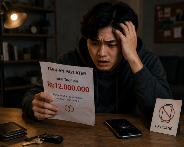 Tagihan Paylater Rp12 Juta Muncul Usai HP Hilang
