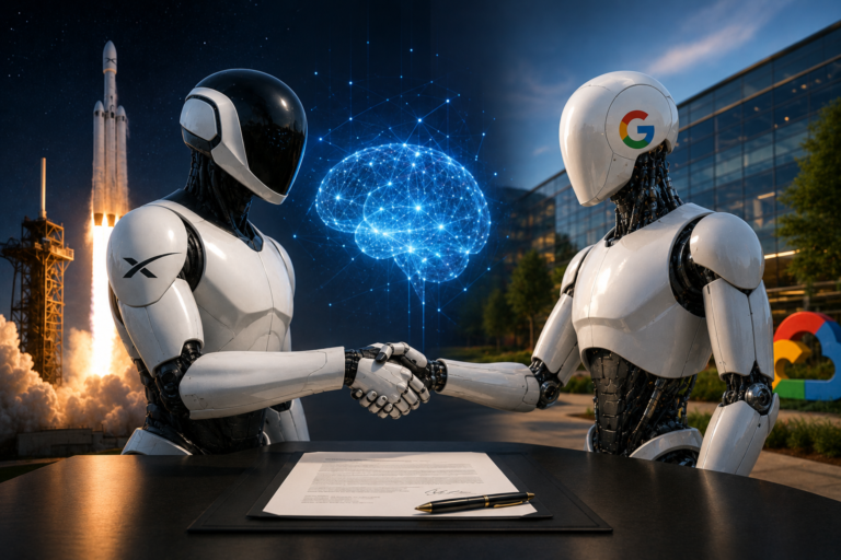 Kontrak AI SpaceX dan Google Tembus US$920 Juta