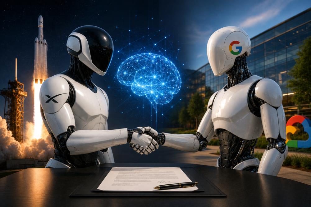 Kontrak AI SpaceX dan Google Tembus US$920 Juta