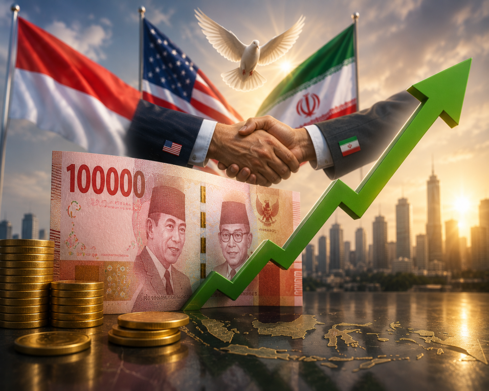 Rupiah Makin Kuat Sehari Pasca Kabar Damai AS-Iran