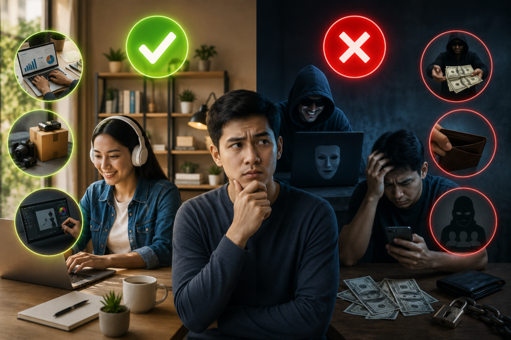 Bedain Peluang Kerja Online Asli dan Palsu, Ini Caranya