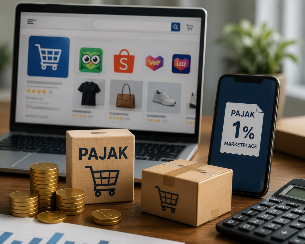 Pajak Marketplace Mulai 1 Juli, DJP Tunggu Kepdirjen