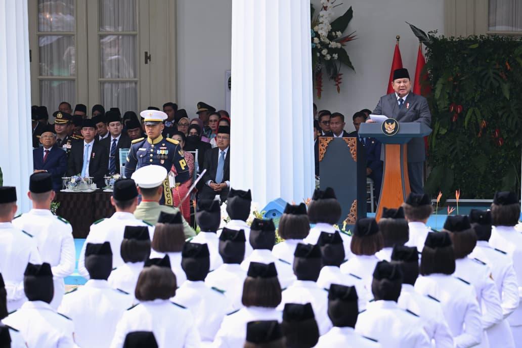 Prabowo Soroti Ketimpangan Ekonomi di Hari Lahir Pancasila