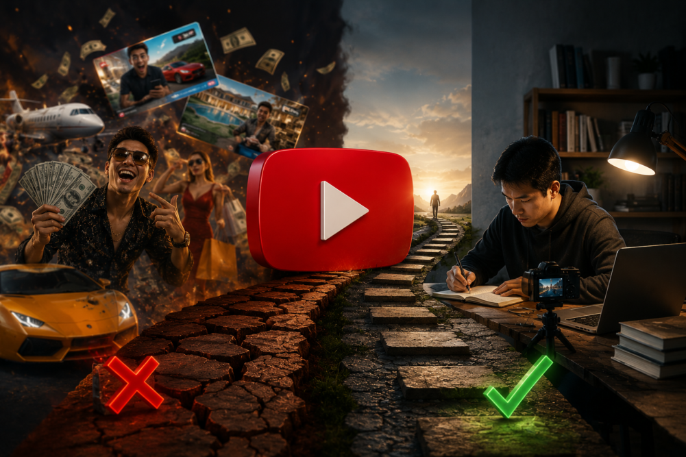 YouTube Bukan Cara Cepat Kaya, Berikut Alasannya
