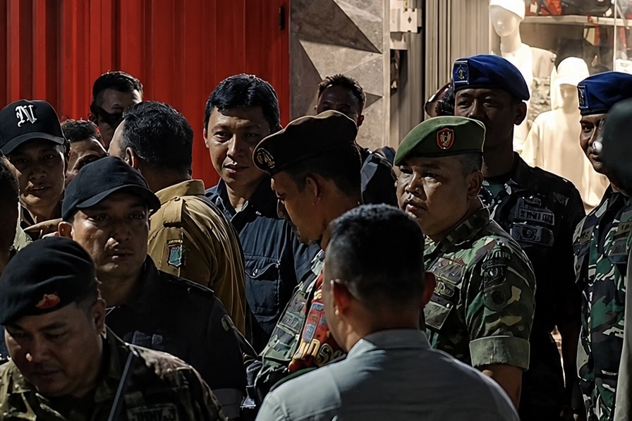 Jalan Manukan Surabaya Disisir, Jukir Liar Diamankan