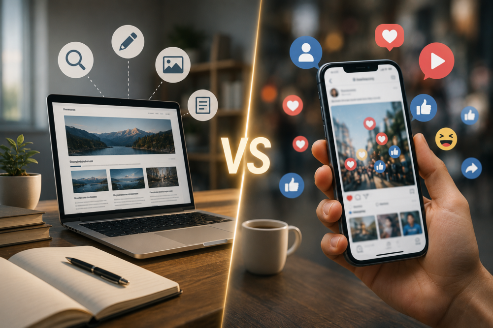 Blog vs Media Sosial: Lebih Cuan Mana?