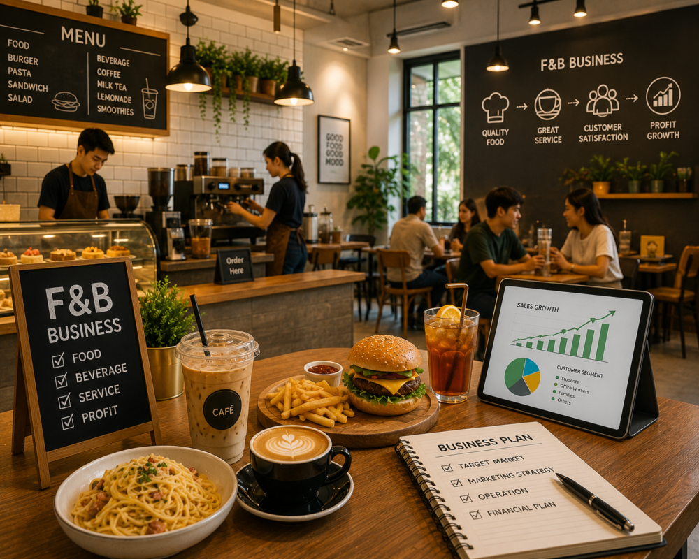 Bisnis FnB Pemula: Jangan Mulai Sebelum Cek Ini