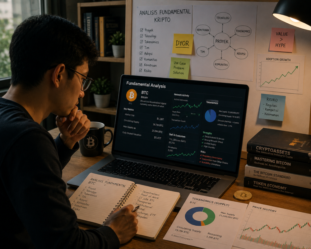 Tips Analisis Fundamental Kripto untuk Pemula