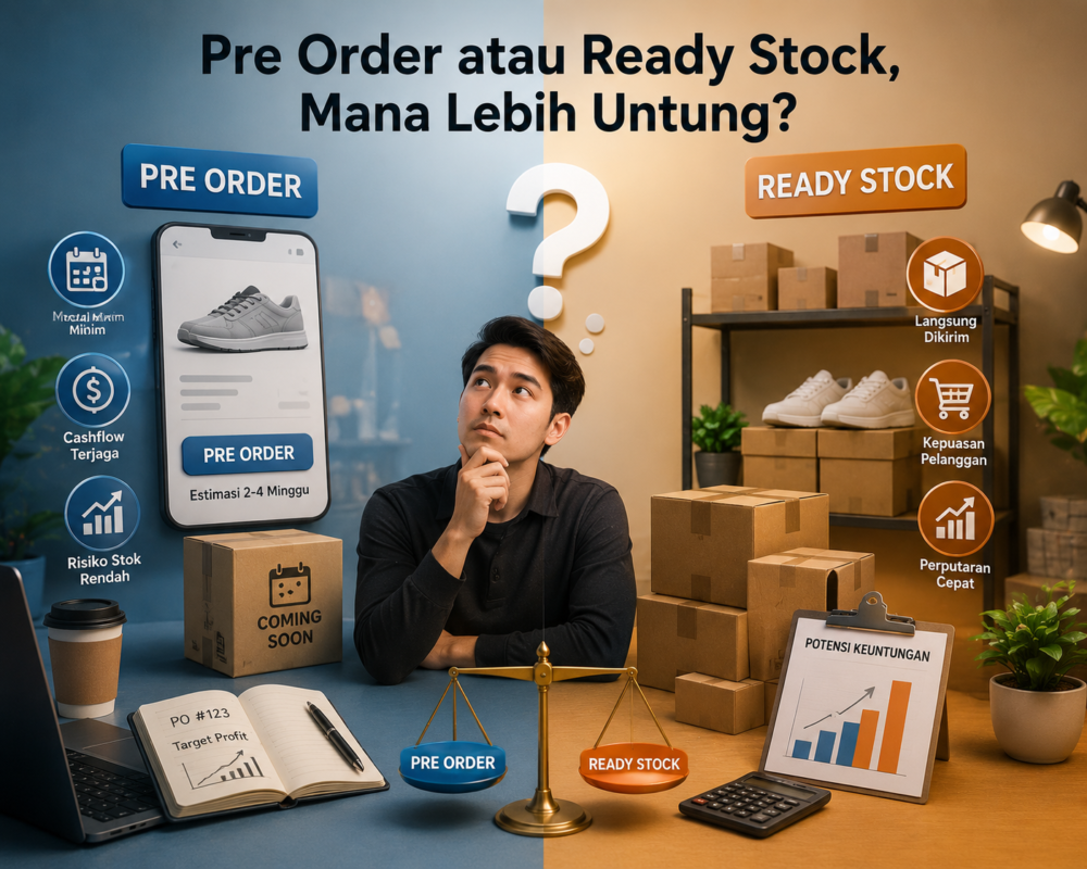 Pre Order atau Ready Stock, Mana Lebih Untung?