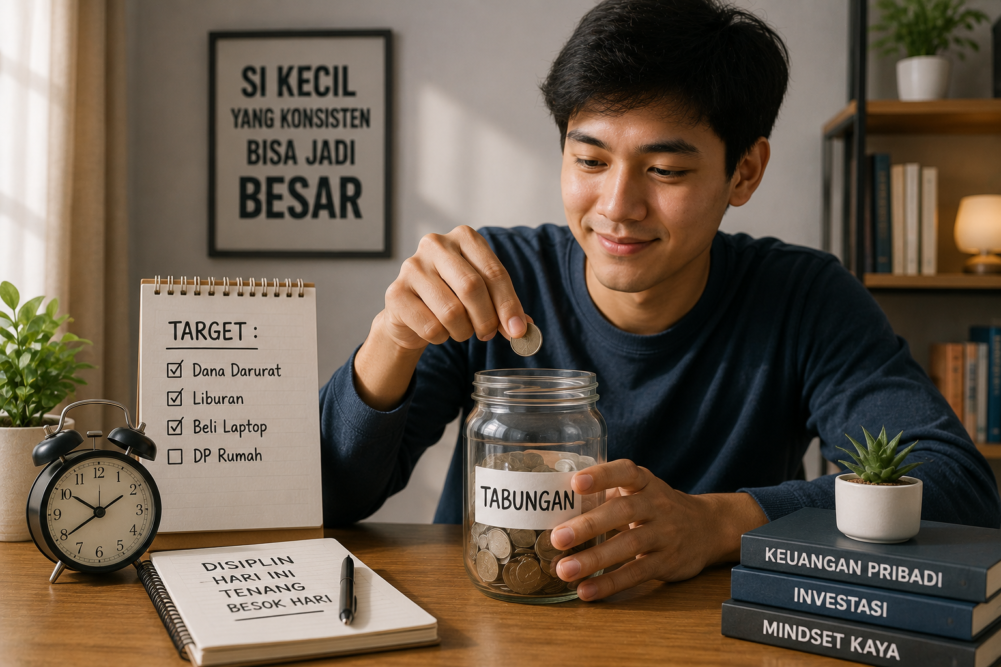 Cara Mulai Disiplin Menabung dengan Sistem Sederhana