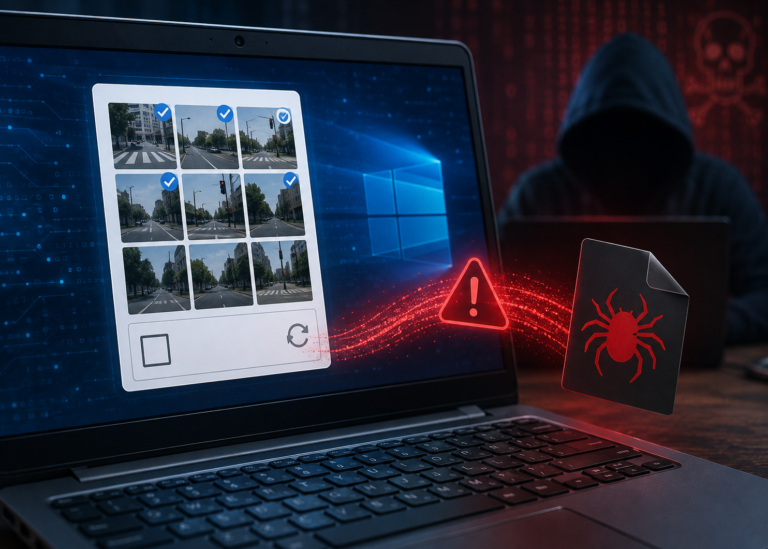 Microsoft Ungkap Malware Baru Lewat CAPTCHA Palsu
