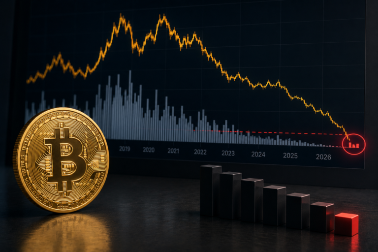 Volume Spot Bitcoin Terendah sejak 2019