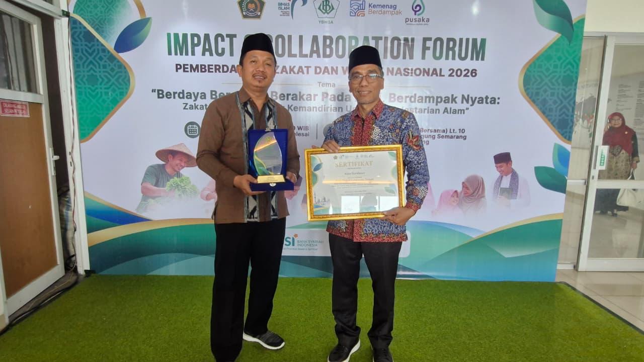 Surabaya Raih Predikat Kota Wakaf, Segini yang Dihimpun