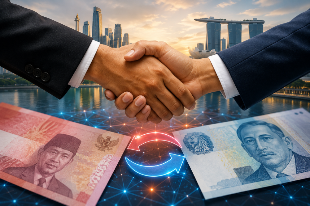 Mata Uang Lokal RI Singapura Resmi Dioperasikan
