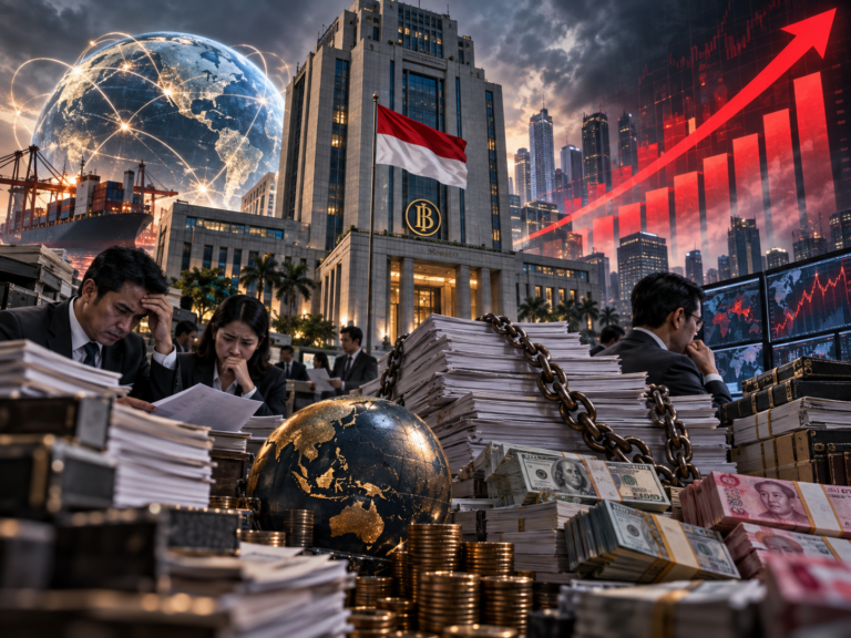 Utang Luar Negeri BI Melonjak 65 Persen